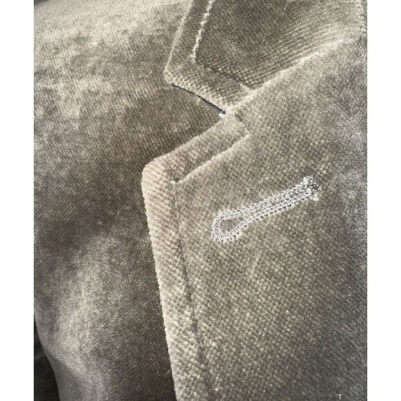 J. Crew Schoolboy Sage Velvet Single Breasted 2 Button Blazer,Jacket size 2 - Picture 5 of 15